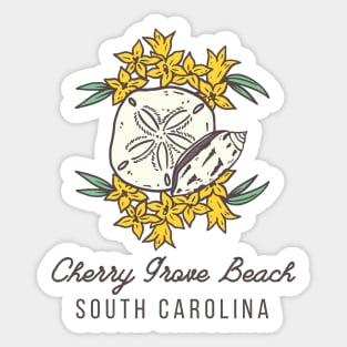 Cherry Grove Beach South Carolina SC Tourist Souvenir Sticker